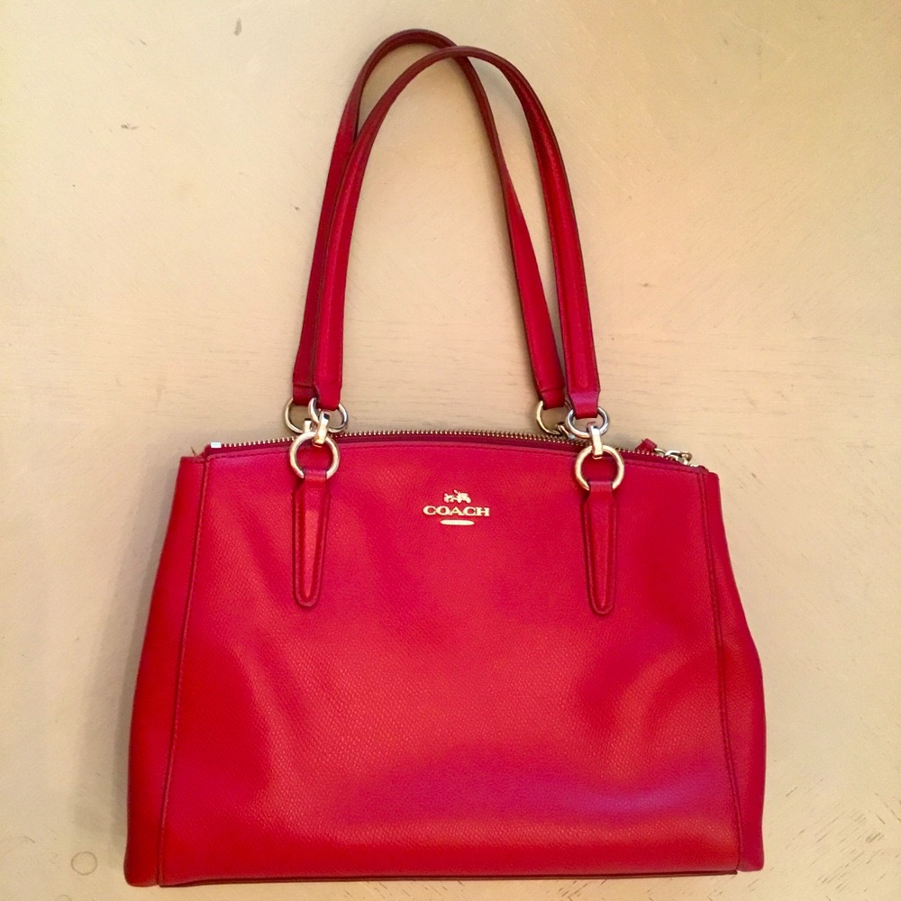 Coach Mini Christie Leather Satchel 👜 Purse Bag
